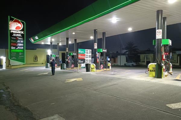 Asaltan gasolinera en colonia de la zona norte de la ciudad de Veracruz