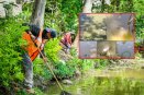 Ante quejas, realizan limpieza en la Laguna de Casa Blanca