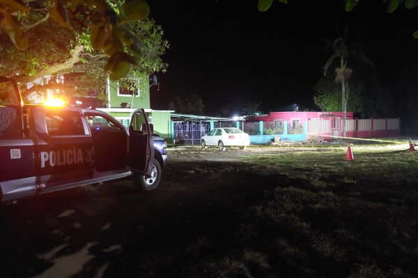 Disparos al aire provocan persecución en Panatlán; sujetos armados huyen y dejan auto
