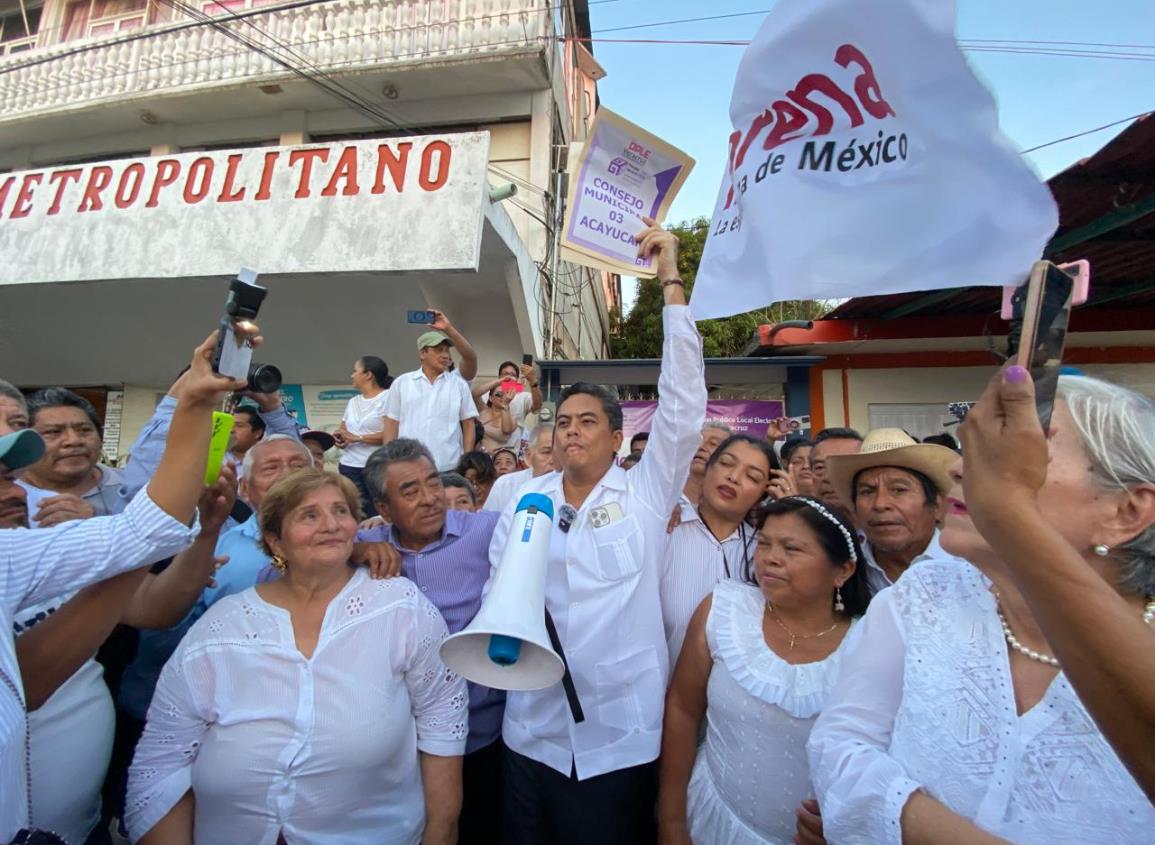 Morena no respetó resultados de tómbola de ediles en Acayucan  