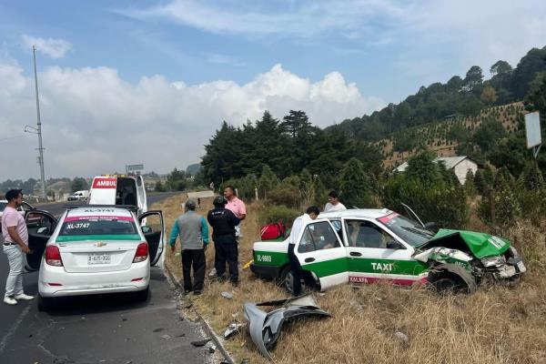Conductor de taxi se estrella en Las Vigas: ¿imprudencia o falla mecánica?