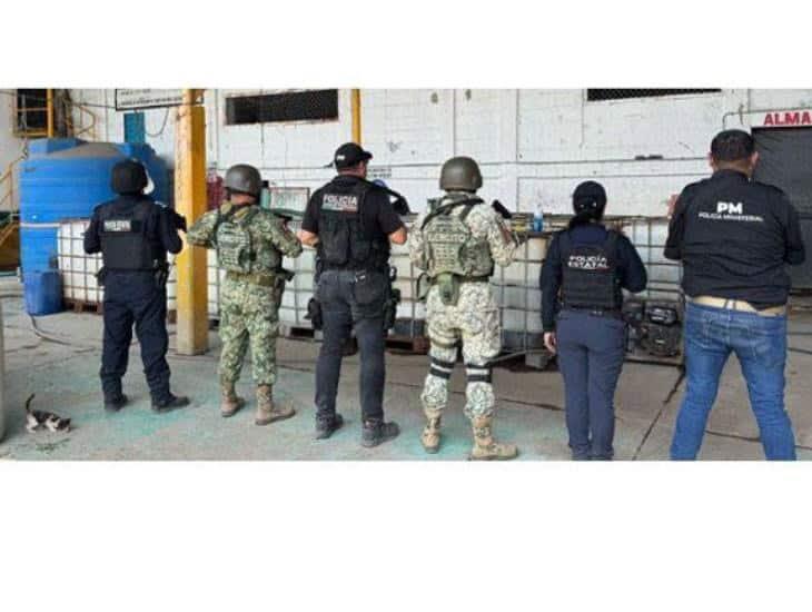 Golpe al huachicol en el sur: Decomisan contenedores, cisternas y hasta un autotanque