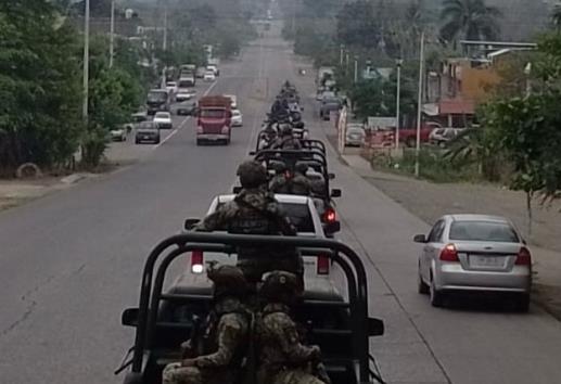 Refuerzan presencia de seguridad federal  en la zona de Poza Rica