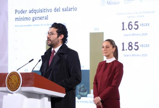 Destaca STPS cifra histórica de empleo formal en México