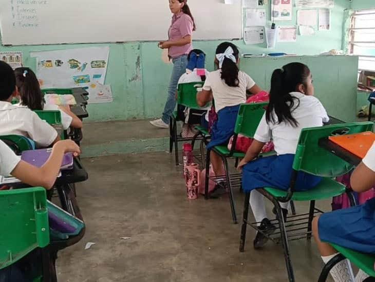 Tras disfrutar las vacaciones, cientos de estudiantes volverán a las aulas en Moloacán