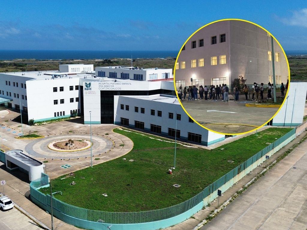 Hospital Materno Infantil de Coatzacoalcos: llegan de otros estados a buscar trabajo