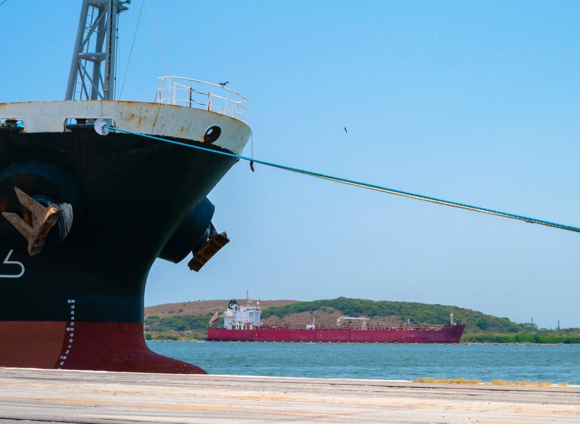 Puerto de Coatzacoalcos recibe 10 mil toneladas de maíz; este será su destino