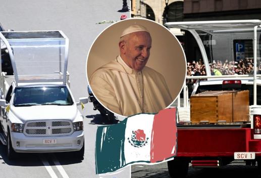 Regalo de México al Vaticano, el papamóvil que trasladó el féretro de Francisco