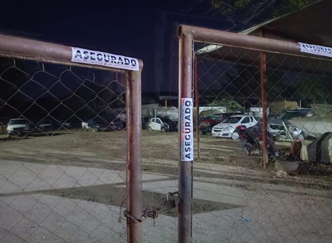 Catean corralón del candidato de MC a la alcaldía de Las Choapas; acusan intimidación por ser rival de Morena