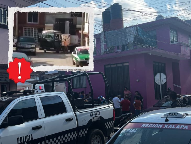 Chofer de una radiodifusora atropella a un adulto mayor en Xalapa; y se fuga (+Video)