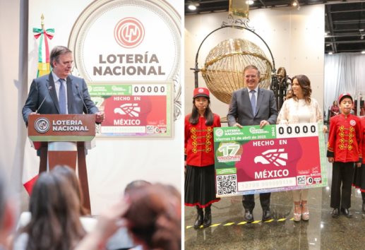 Marcelo Ebrard encabeza el Sorteo Superior No. 2842; estos fueron los números ganadores (+Video)