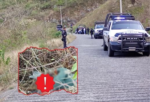 Localizan a sexagenario sin vida a un costado de una carretera de Tlilapan