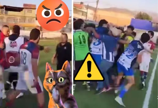 Partido entre Xalapa F.C. y Perote termina en trifulca, ¿qué pasó? (+VIDEO)