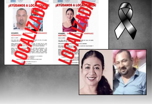 Activista y su esposo son hallados en una fosa en Veracruz