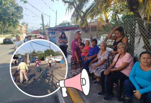 Bloquean vialidad en Peñuela; por falta de agua