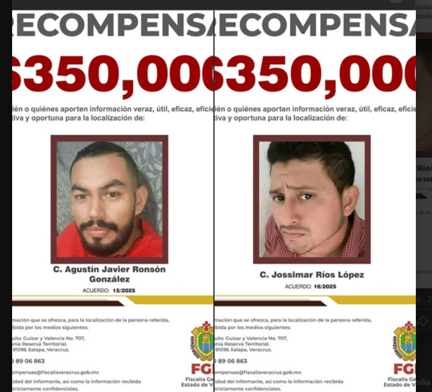 Ofrecen recompensa por 2 jóvenes asesinados de Coatzacoalcos; los confundieron con dueños de conocido bar en 2019
