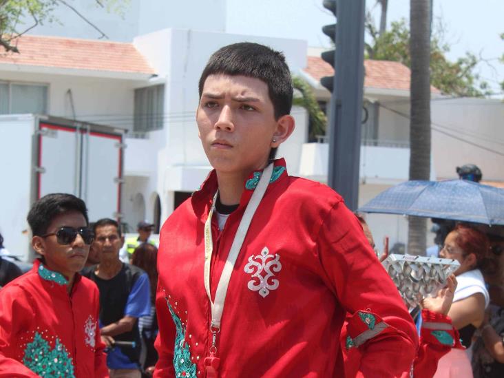 Efectúan primera rumbata del Carnaval de Veracruz 2025 de Semana Santa