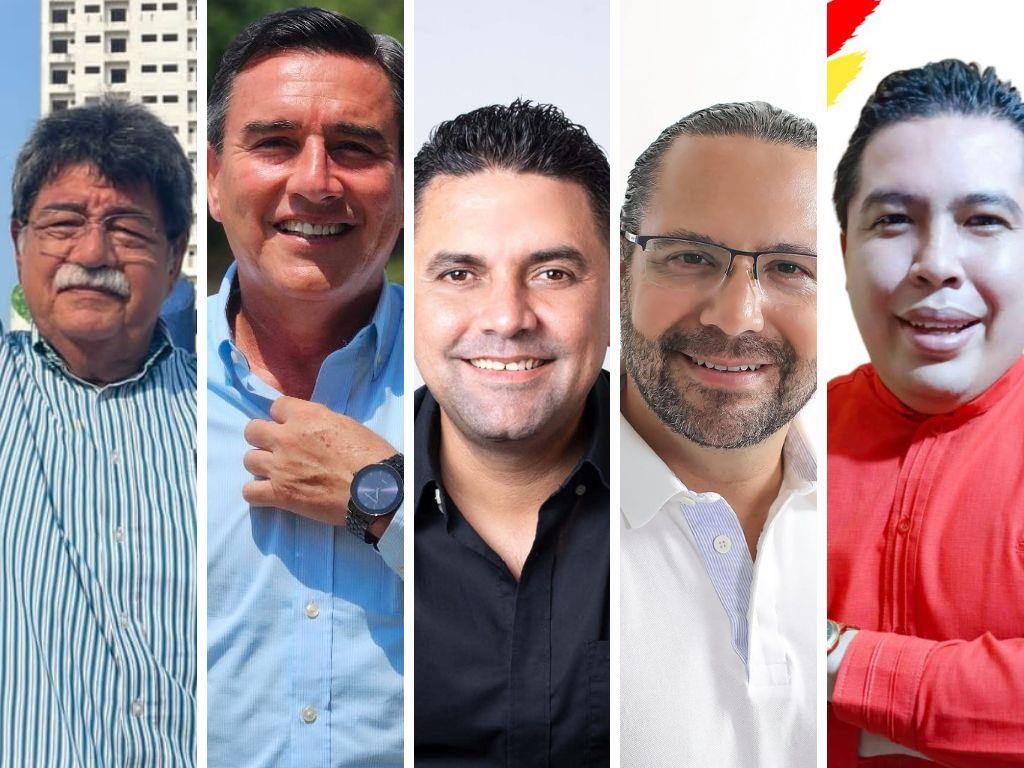 Inicia  ´guerra´ por presidencias municipales; ellos contienden en Coatzacoalcos