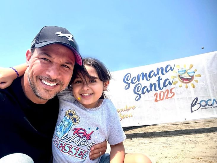 Disfrutan el clima y el mar de la zona conurbada en las vacaciones #SS2025