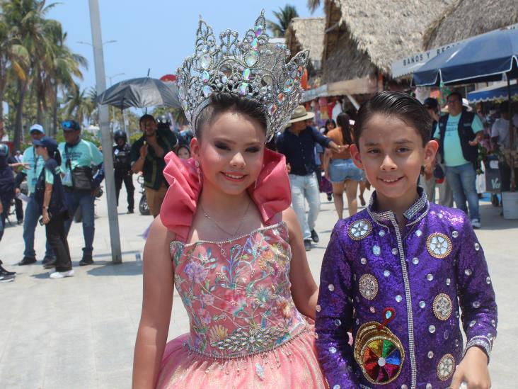 Efectúan primera rumbata del Carnaval de Veracruz 2025 de Semana Santa