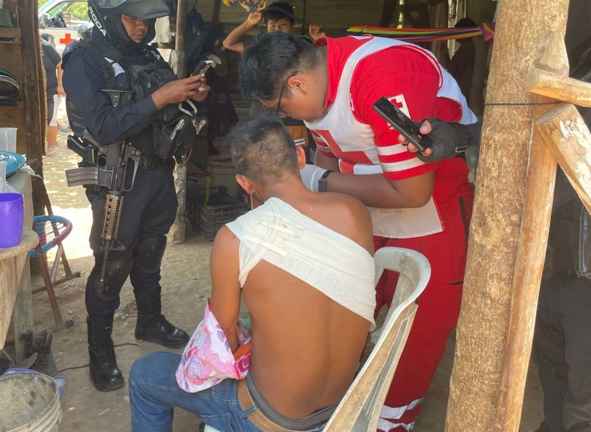 Cansado del alcoholismo de su hijo, lo hiere al intentar reprenderlo en Acayucan 