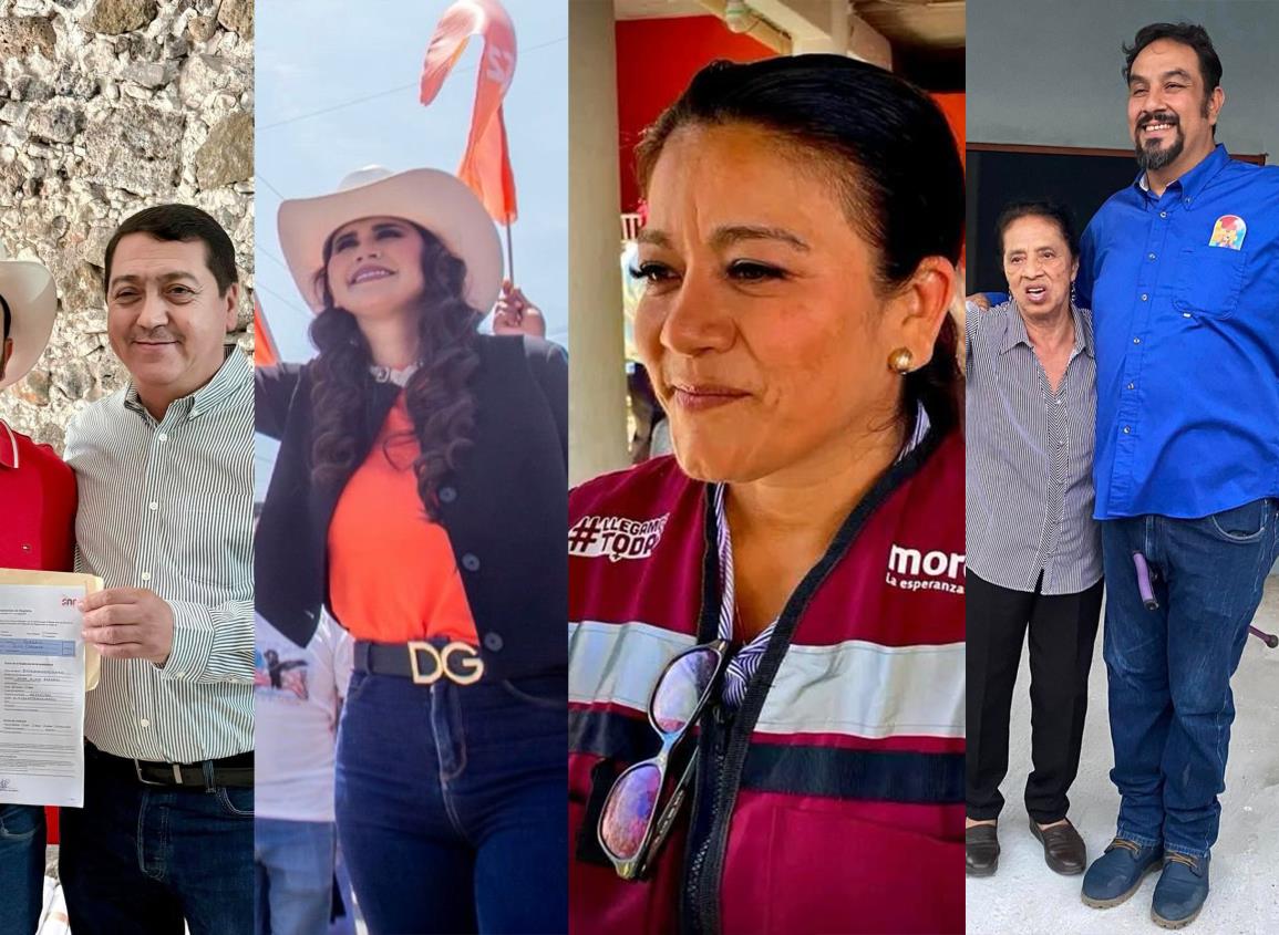 Tres mujeres y dos hombres arrancarán campaña en Jesús Carranza; ¿Quiénes son y a que horas inician?
