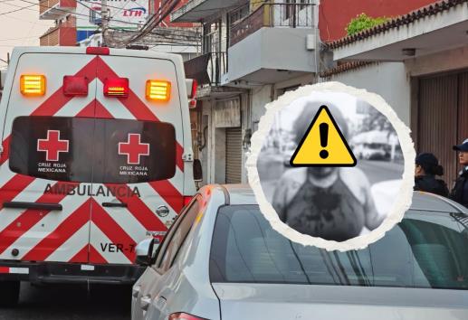 ¡Cobarde! Sujeto agrede a mujer cerca del centro de Xalapa; logró escapar