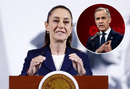 Claudia Sheinbaum felicita a Mark Carney por triunfo como primer ministro de Canadá (+VIDEO)
