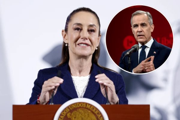 Claudia Sheinbaum felicita a Mark Carney por triunfo como primer ministro de Canadá (+VIDEO)