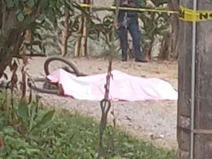 Asesinan a hombre mientras se desplazaba en bicicleta en Jesús Carranza