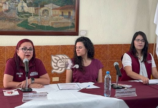 Acompañada de Luisa María Alcalde, garantiza Daniela Griego abasto de agua para Xalapa (+VIDEO) 