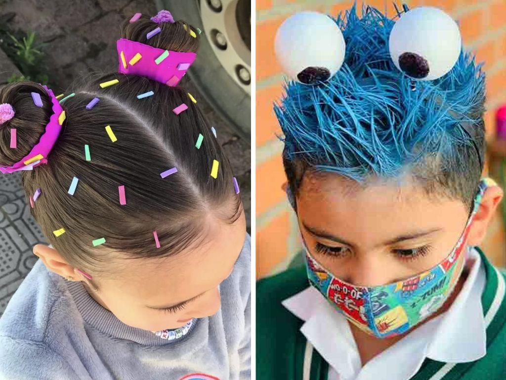 Día del Niño: 7 ideas fáciles y divertidas de peinados locos