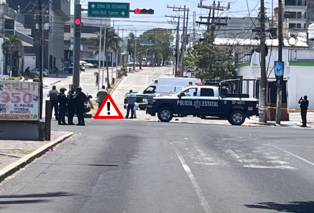 Identifican a motociclista fallecido atropellado por policía en Boca del Río