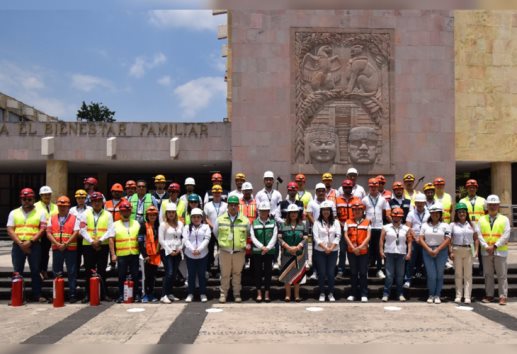IMSS Veracruz Norte participó del Primer Simulacro Nacional 2025