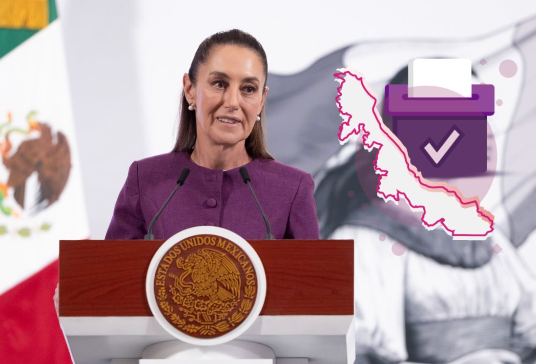 "La campaña sucia no sirve de nada", llama Claudia Sheinbaum a candidatos a alcaldías en Veracruz crear propuestas positivas