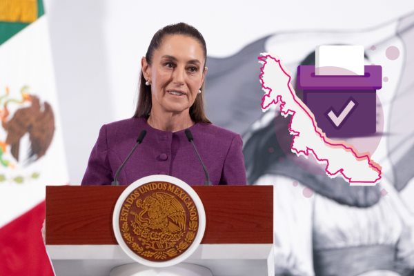 "La campaña sucia no sirve de nada", llama Claudia Sheinbaum a candidatos a alcaldías en Veracruz crear propuestas positivas