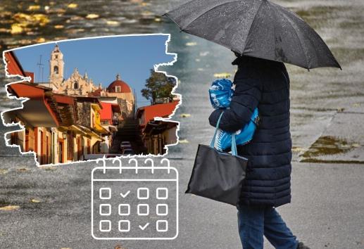 ¡Saca el paraguas! Xalapa tendrá cuatro días de lluvia esta semana