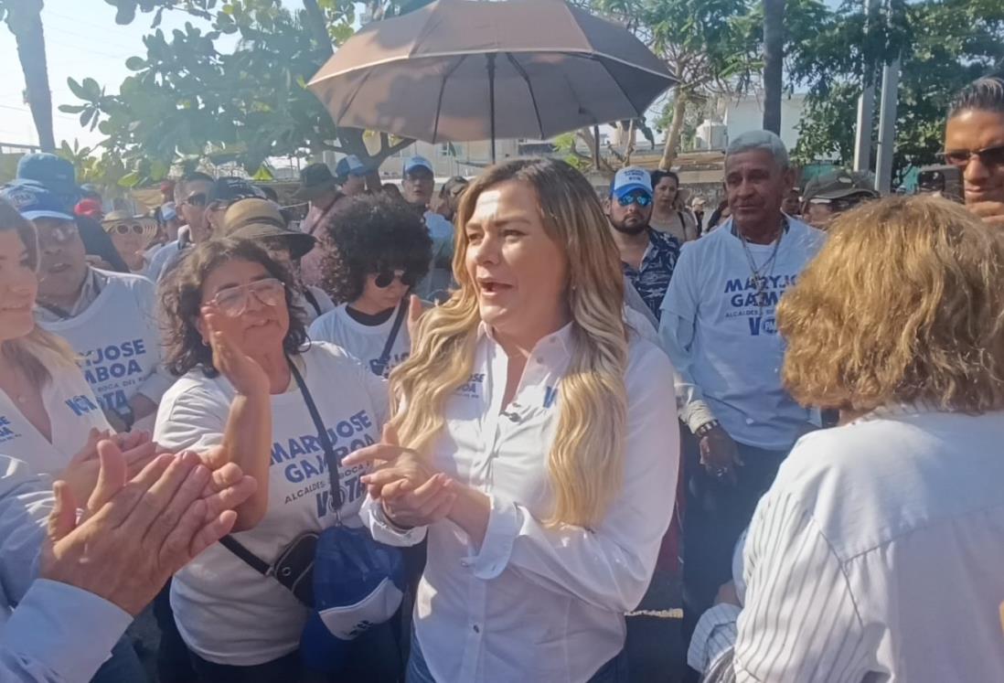 Maryjose Gamboa arranca campaña como candidata del PAN a la alcaldía de Boca del Río