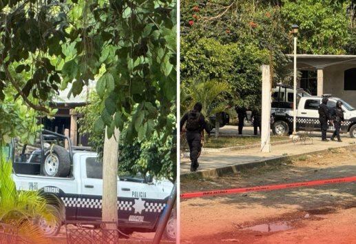 Se registra balacera en Cazones; hay 5 fallecidos, entre ellos un policía