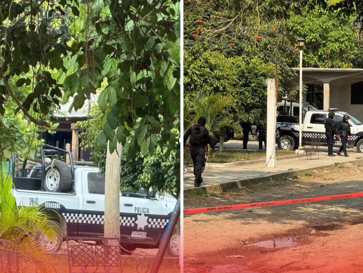 Se registra balacera en Cazones; hay 5 fallecidos, entre ellos un policía