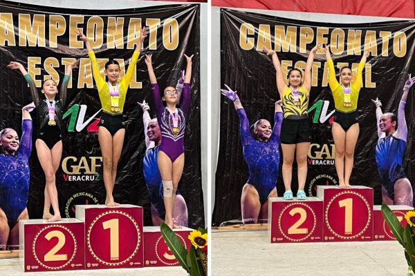 Brillan porteñas en el Campeonato Estatal de Gimnasia Artística