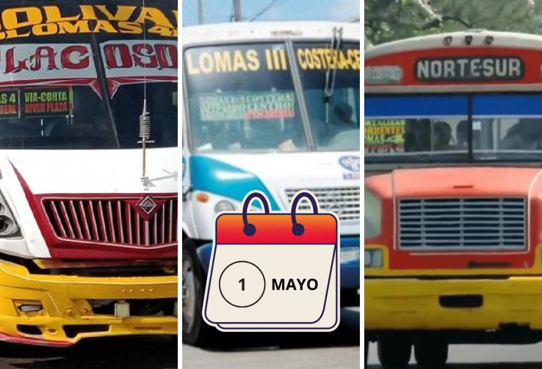 ¿Habrá servicio de camiones urbanos en Veracruz este 01 de mayo? Esto sabemos