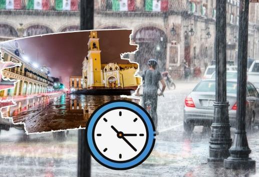 ¿A qué hora lloverá en Xalapa este jueves 1 de mayo?