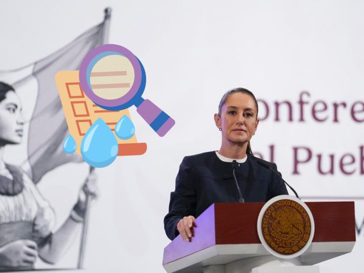 Advierte Claudia Sheinbaum: se revisarán todas las concesiones de agua; muchas se usan ilegalmente