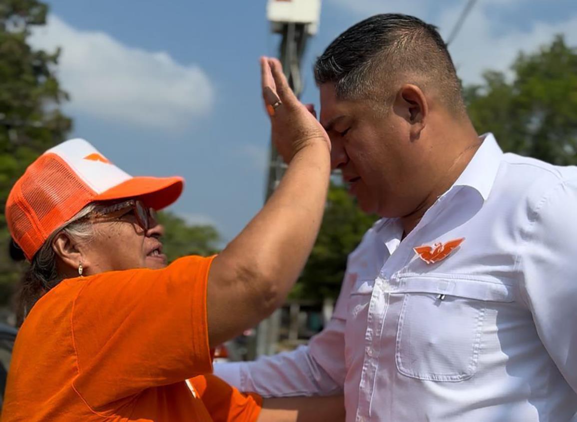 Arranca campaña "el Parcero", candidato a alcalde de Jáltipan de Morelos por MC 