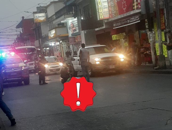 Atropellan a abuelita en el barrio de San Miguel, de Fortín