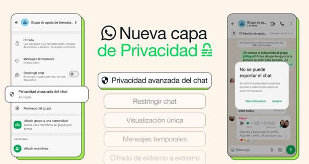 WhatsApp: ¿Qué es la privacidad avanzada y cómo activarla dentro de un chat?