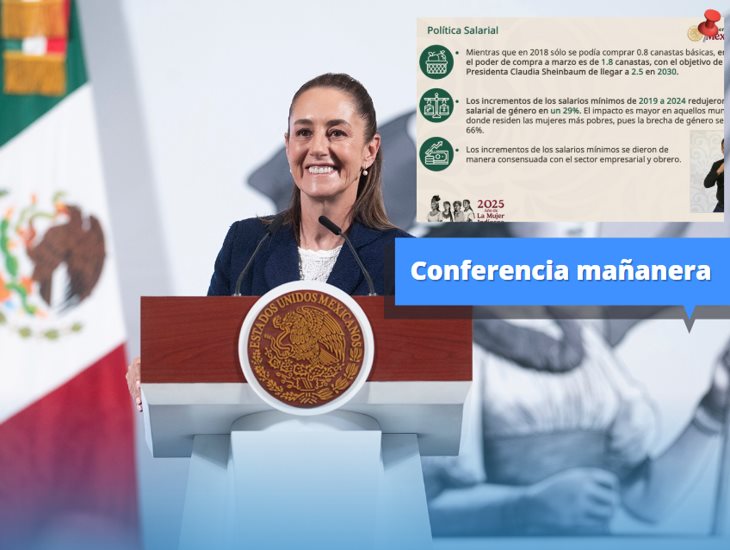 Lo mejor de la conferencia mañanera de Claudia Sheinbaum hoy 1 de mayo 