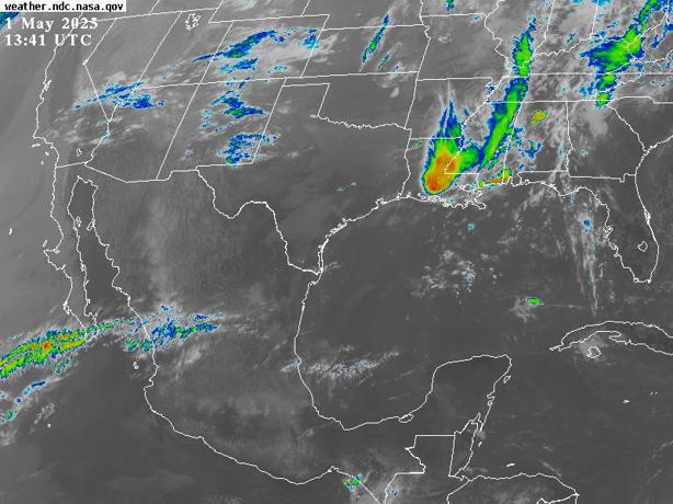 Confirman incremento de posibilidades de lluvias en Veracruz en próximos días
