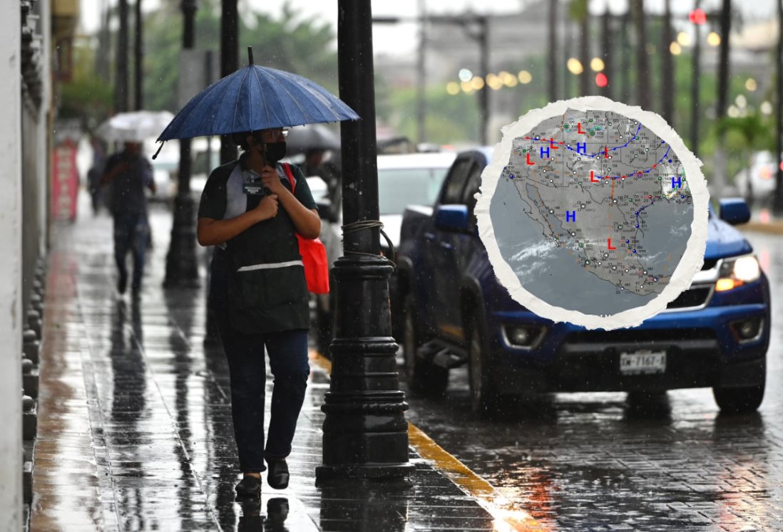 Confirman incremento de posibilidades de lluvias en Veracruz en próximos días